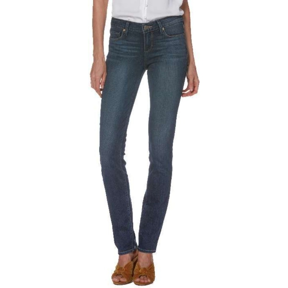 Paige Skyline Skinny Jeans Dark Wash Denim Slim Fit Womens Size 29